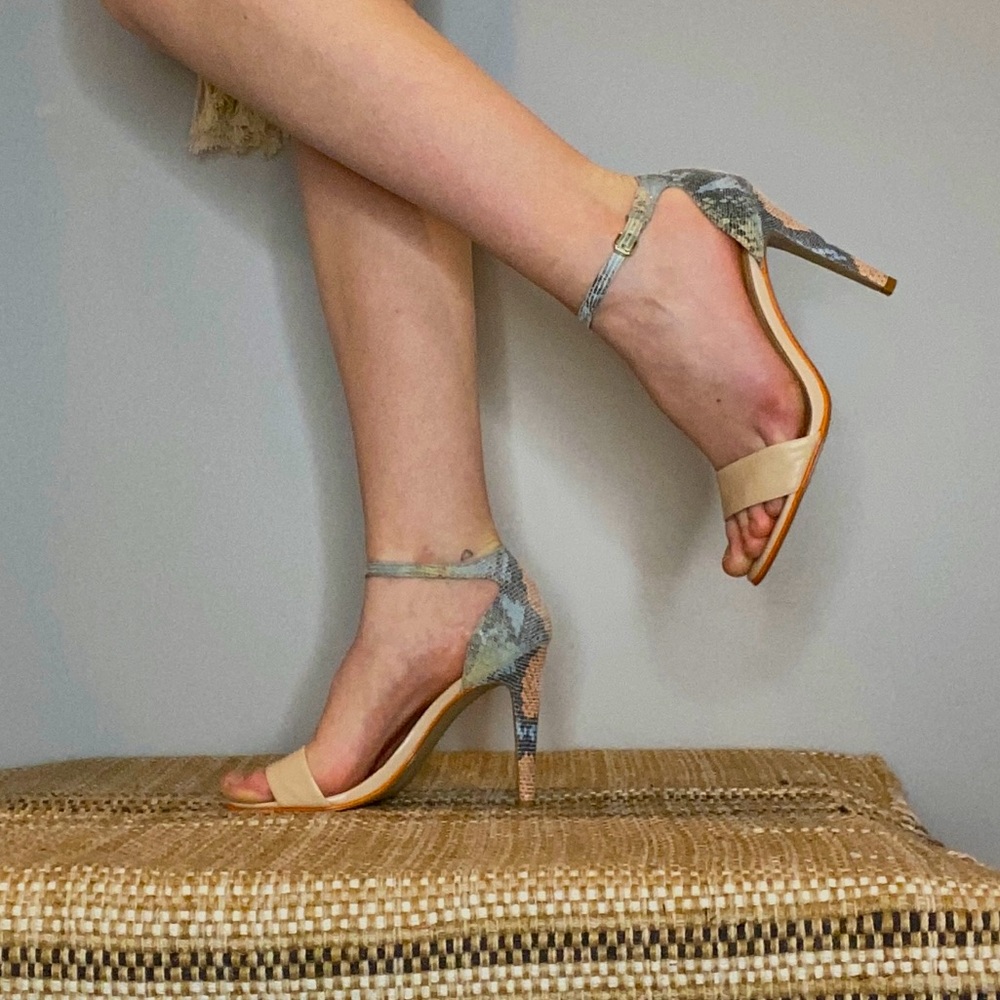 French Connection | Snakeskin Heels